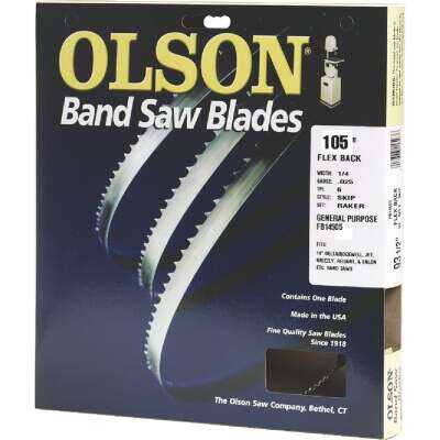 Olson 105 In. x 1/4 In. 6 TPI Skip Flex Back Band Saw Blade